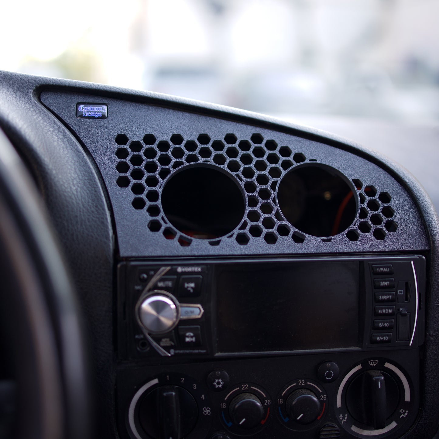 Suport Dual pentru Ceasuri Boost 52mm BMW E36 — Montaj în Bord